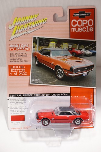 Johnny Lightning Copo Muscle 1968 Copo Chevy Nova SS Matador Red
