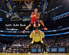 MAC MCCLUNG HAND SIGNED 16X20 PHOTO 2023 NBA SLAM DUNK CHAMPION