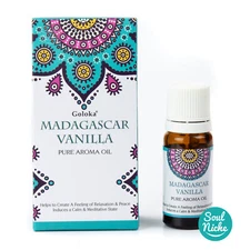 Madagascar Vanilla - Goloka Aroma Oil - Aromatherapy Diffuser Oil, Reed Oil