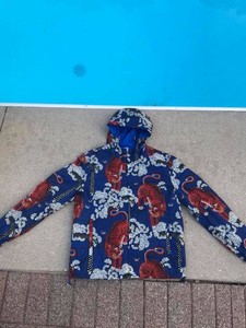 gucci windbreaker blue