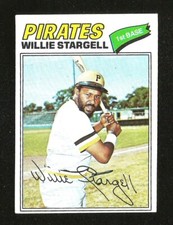 1977 Topps BASEBALL #460 WILLIE STARGELL VG+/EX HOF PITTSBURGH PIRATES (SB3)   