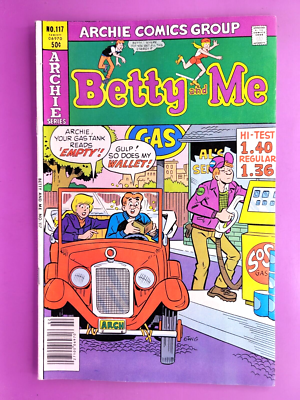 BETTY AND ME #117 VG(LOWER GRADE) 1984 COMBINE SHIPPING R24BX2439
