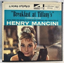 Henry Mancini Breakfast at Tiffany's Reel-To-Reel 4 Track Stereo RCA Victor