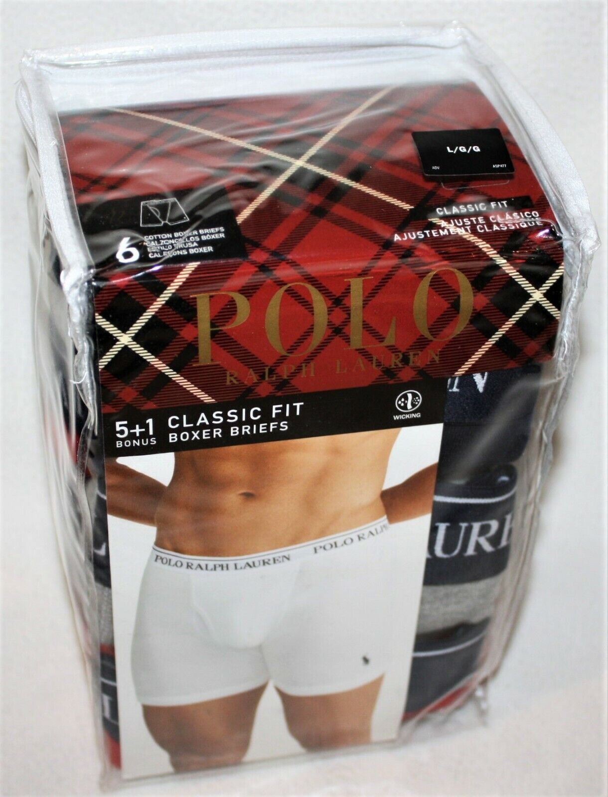 Polo Ralph Lauren 6 PACK Boxer Briefs Red Navy Classic Reinvented Underwear  NWT - Helia Beer Co