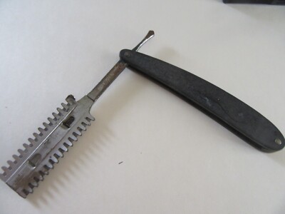 Durham Barber Hair Shaper/Straight Razor-Folding Blade Pat. 5-28-1907