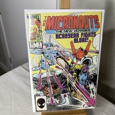 Micronauts #7 The New Voyages (Marvel Comics April 1985) WE COMBINE SHIPPING