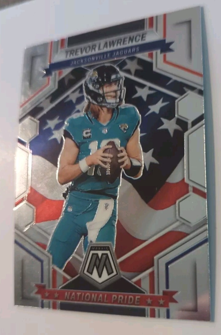 Trevor Lawrence, 2022 Panini Mosaic Football, #256, Jacksonville