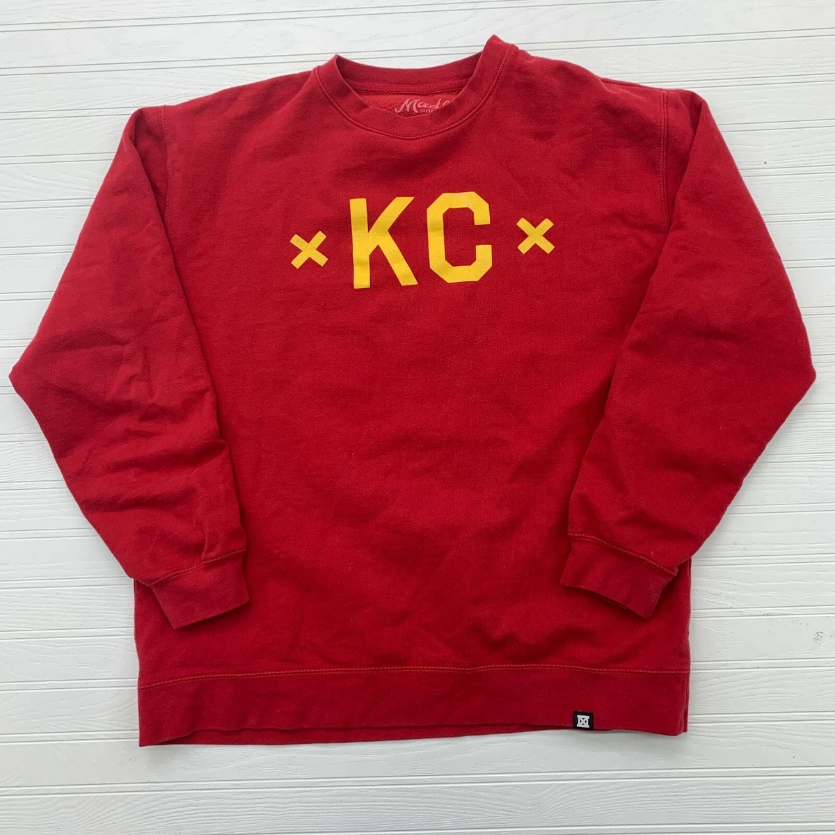 Red graphic sweatshirt sale