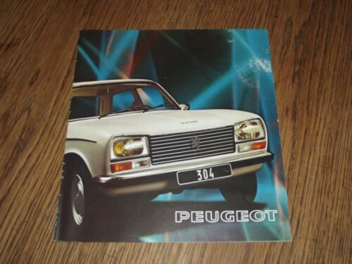 CATALOGUE PEUGEOT 304. 1975. - Picture 1 of 3