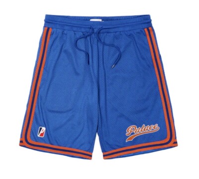 PALACE MVP POLY MESH BASKETBALL GYM LOGO SHORTS NAVY (BLUE) MEN'S