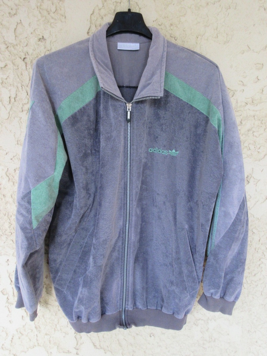 Veste De Sport Vintage Tennis 'Détente France' Taille M - Bleu - Occasion Très Bon état