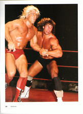 WCCW WORLD CLASS CHAMPIONSHIP WRESTLING PINUP #1 1985 KERRY VON ERICH RIC FLAIR