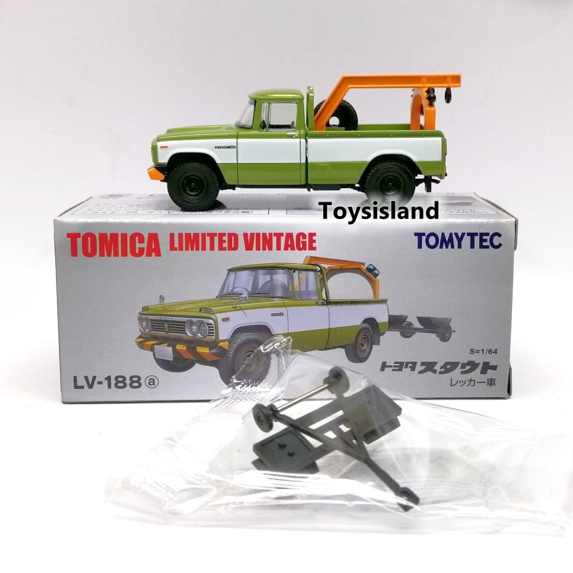 Tomica Limited Vintage NEO LV-188a Toyota STOUT WRECKER 1/64