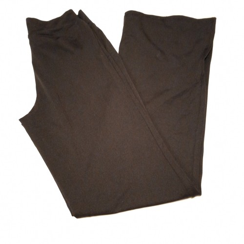 Boys Knit Dance Pants Size M Body Wrappers Black Flared/Boot Cut Band Waist, LNC