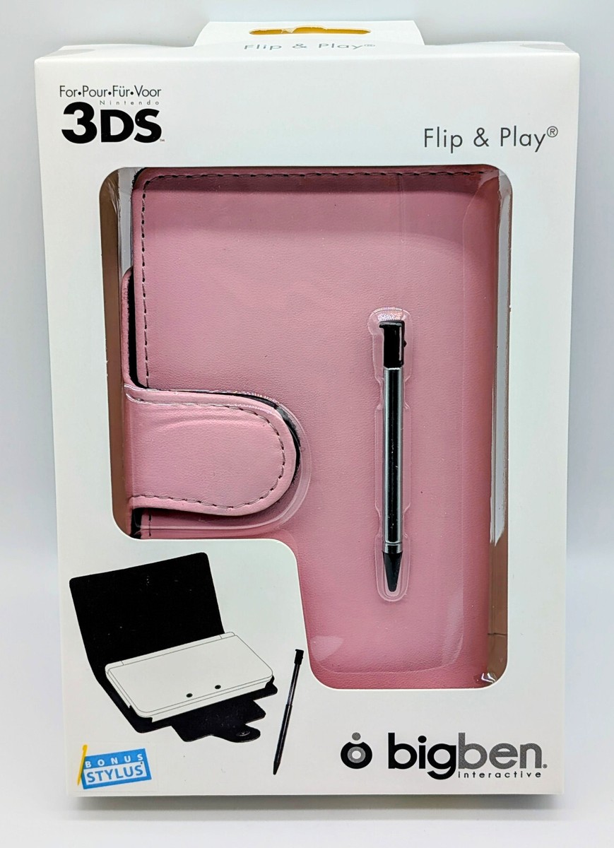 NEW Nintendo 3DS Flip & Play Protective Case w/ Stylus | 8 Colors