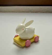 5356/0 Grosser Hase auf Rollbrett von Wendt und Kühn Erzgebirge - Neu