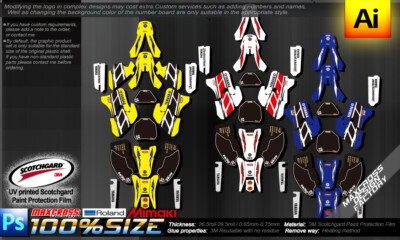 YAMAHA WR250F WR400F WR426F YZ400F YZ426F YZ250F MAXCROSS GRAPHICS