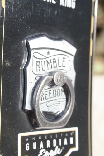 Guardian Eagle Biker Phone Ring Holder Rotates 360 stand or finger loop NEW! - Picture 3 of 9