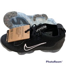 Nike Womens Air VaporMax Flyknit 2021 Black Speckled Size 8.5 DC4112-002