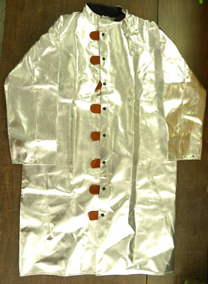 S3M Apparel GWN-ACK14-50-2X - 50'' Aluminized Carbon Protective Jacket 2X-Large