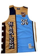 Harlem Globetrotters Jersey XL - Platinum Fubu Limited Edition Meadowlark Jersey
