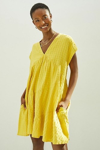 Anthropologie Maeve Juliet Tiered Tunic 
