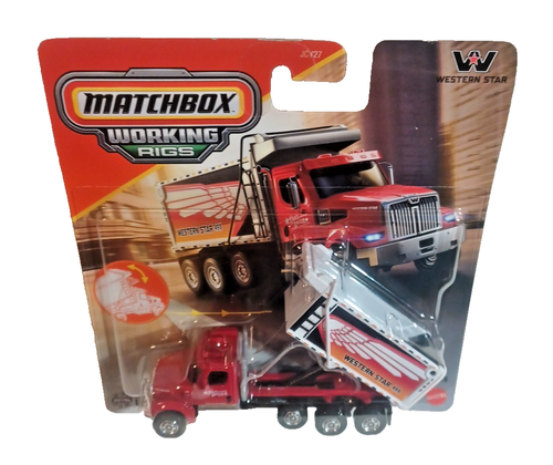 2025 Matchbox Working Rigs Westen Star 49X Red JBX82 - Picture 3 of 3