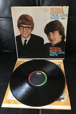 PETER & GORDON TRUE LOVE WAYS  LP ORIGINAL 60's U.S.A. 1st MONO RELEASE VG VINYL