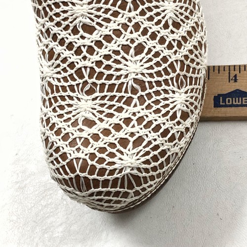 Korks by Kork-Ease Häkel Nora Gr. 11 M Block Holzabsatz Boho Slipper Clogs - Bild 8 von 9
