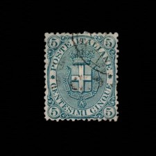 Italia, Scott 33, Armi di Savoia, 1891-1986, usato, 108222