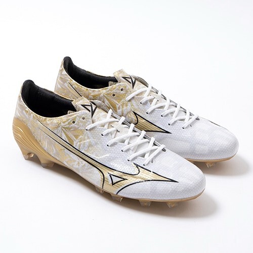 MIZUNO Soccer Cleats Mizuno Alpha ELITE P1GA2462 50 White/Prism Gold 2023 NEW