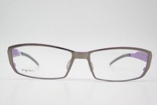 Brille orgreen TRACER Titanium Silber Violett Eckig Brillengestell Neu