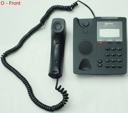 Mitel 5201 IP Phone - Dark Grey - 50002815 - Used/Tested - with Designation Card - Picture 12 of 19
