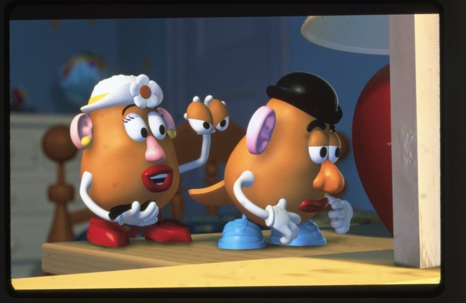 Toy Story 2 1999 Disney Animation Mr Mrs Potato Head Original 35mm