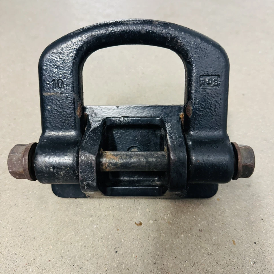 ✅ 06-10 Hummer H3 Delantero Izquierdo y Derecho Negro Gancho de Remolque Grillete Anillo en D Par 15262630 Foto 4 de 4