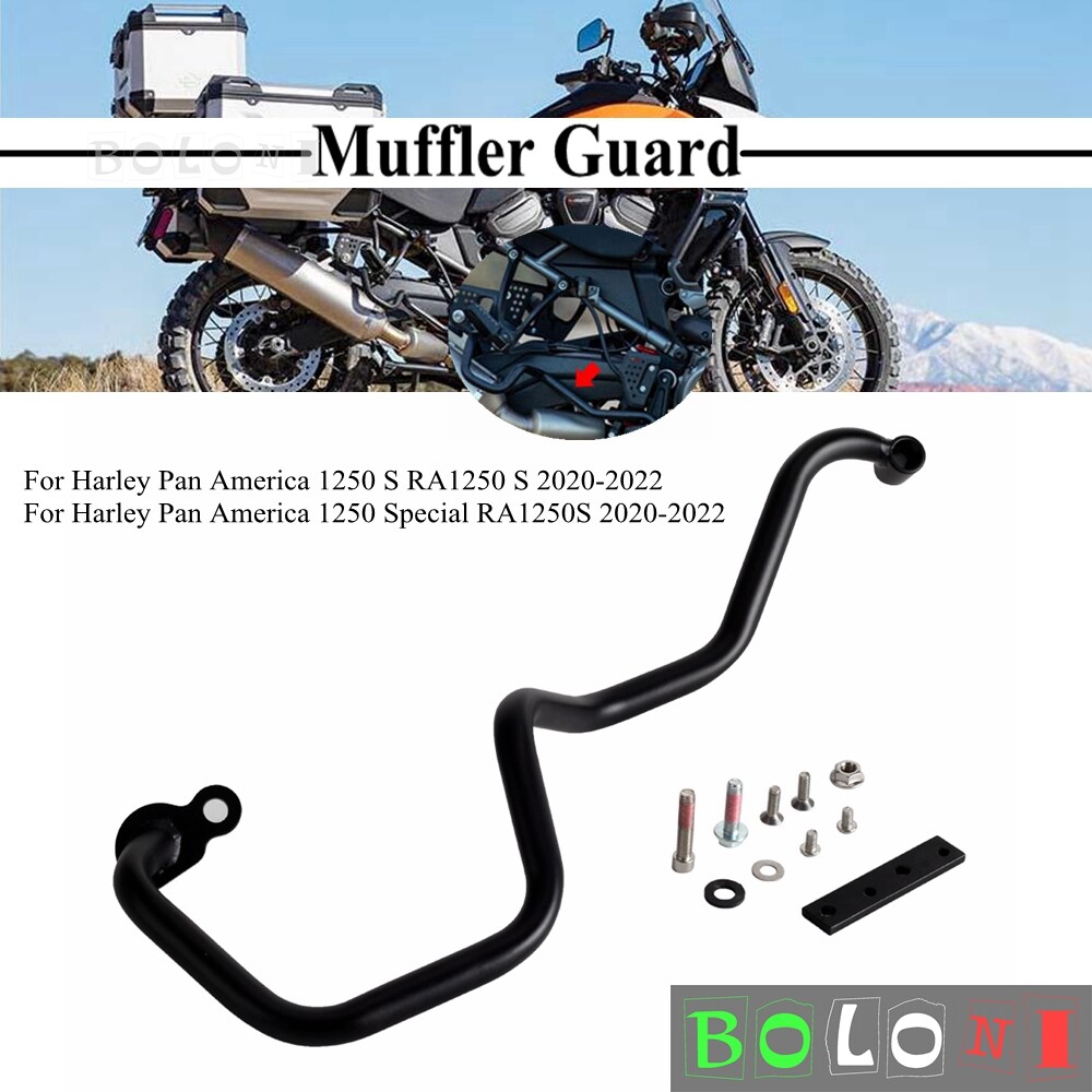 ☆S☆ Exhaust Pipe Guard Crash Bar For Harley Pan America 1250