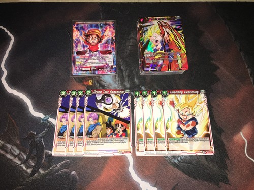 Dragon Ball Super CCG Deck - *Mono Red Pan* - GT Goku, Trunks, Toppo + More - Picture 3 of 3