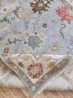 Abstract Hand Knotted Modern Rug 8x10 Wool Handmade Designer Carpet