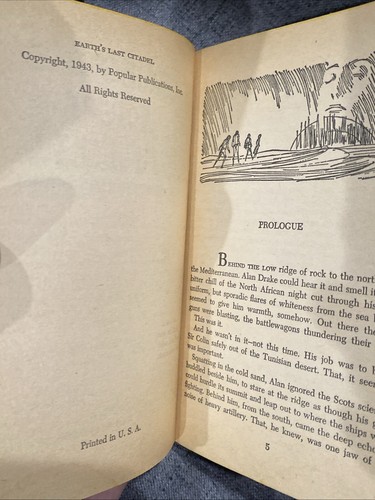 Earth's Last Citadel By C.L. Moore Ace Books 1943 USA Print - Bild 8 von 8