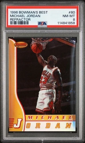 1996-97 Bowman's Best - Michael Jordan #80 Refractor