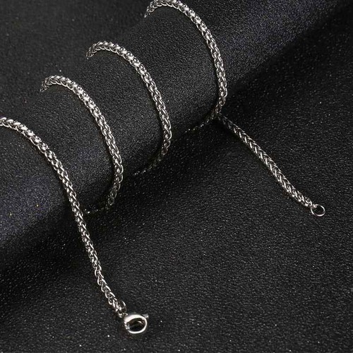Bellissima Collana Donna Personalizzata Acciaio Inox 3mm Misure 50-80cmC - Foto 12 di 12