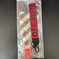 Off White Industrial Keychain Red. SAME DAY SHIPPING ✅