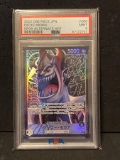 Gecko Moria Leader Alt - Wings of the Captain - OP06 One Piece Japanese PSA 9