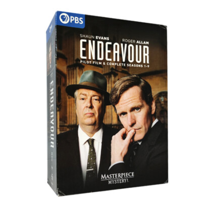 Endeavour Komplette Serie Staffel 1-9 Masterpiece Mystery Nur Englisch