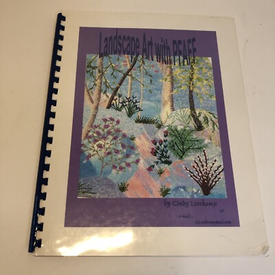 Landscape Art with Pfaff Cindy Losekamp Sewing Machine Embroidery Pattern Book