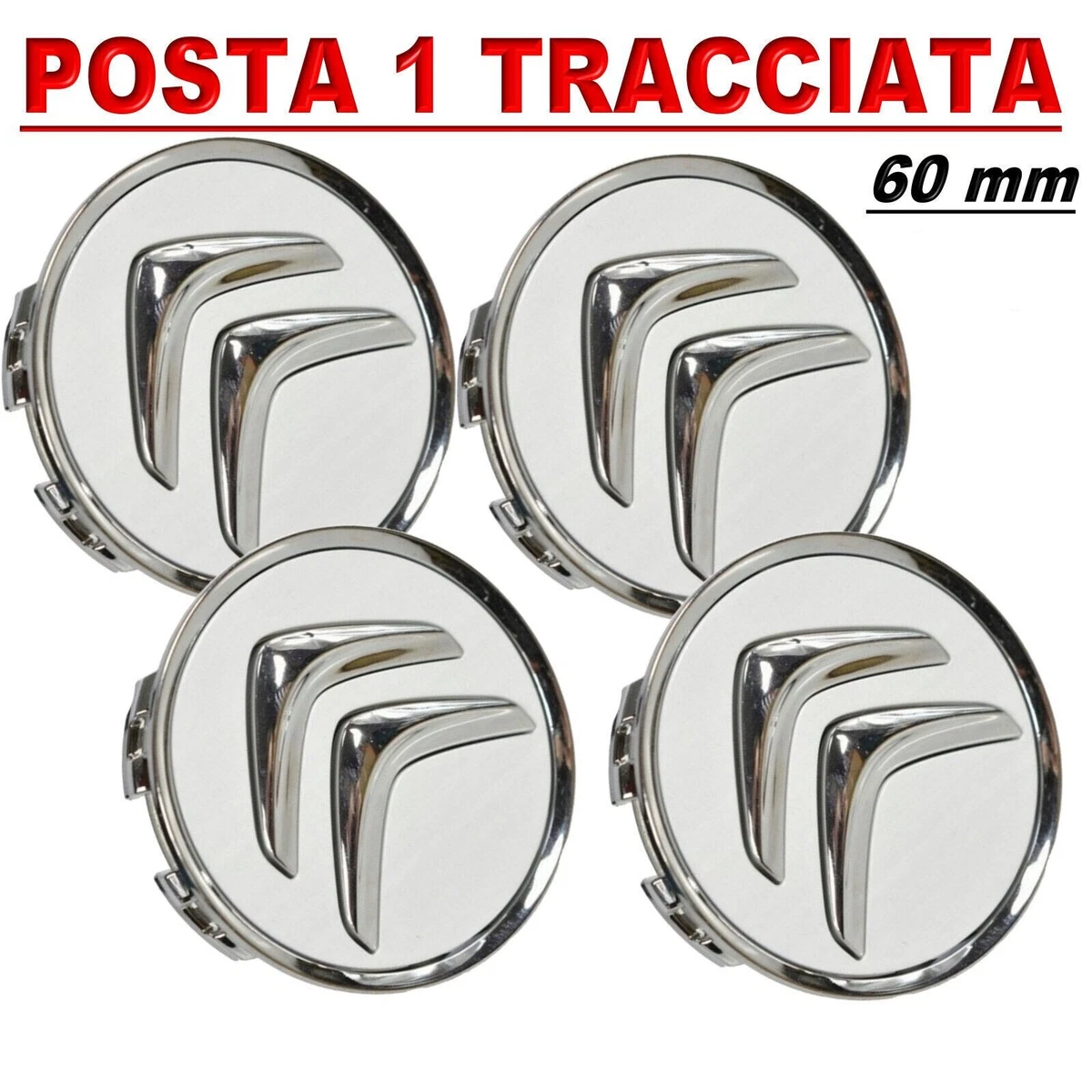 Albrecht Copricerchi 16 pollici argento neri per cerchioni in acciaio - Borchie pollici Alfa in plastica di alta qualità con rivestimento a strati - Made in EU