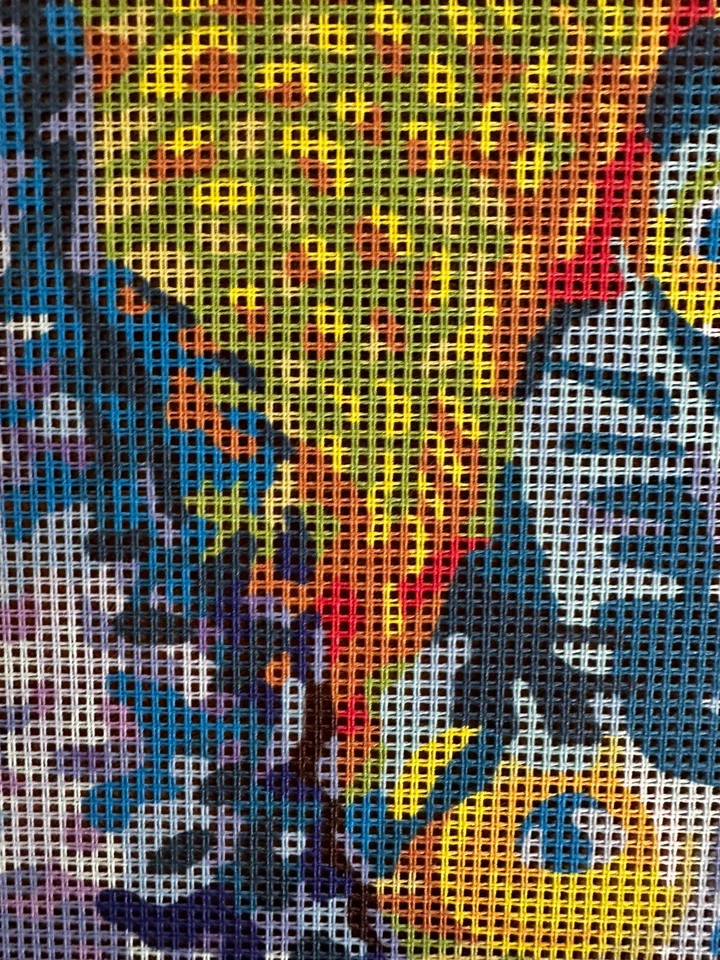 Printed Needlepoint Canvas Only Collection D Art Peacock 40x50 Cm - Image 3 of 4