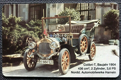 O 358 11.92 6 DM Automuseum Colibri T Baujahr 1904 nur 5000 Ex. Neu***Mint***
