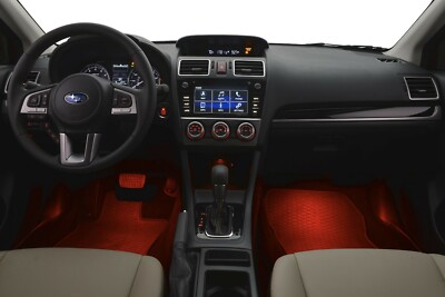 2013-2021 Subaru Sti Wrx Interior RED Illumination Kit Genuine