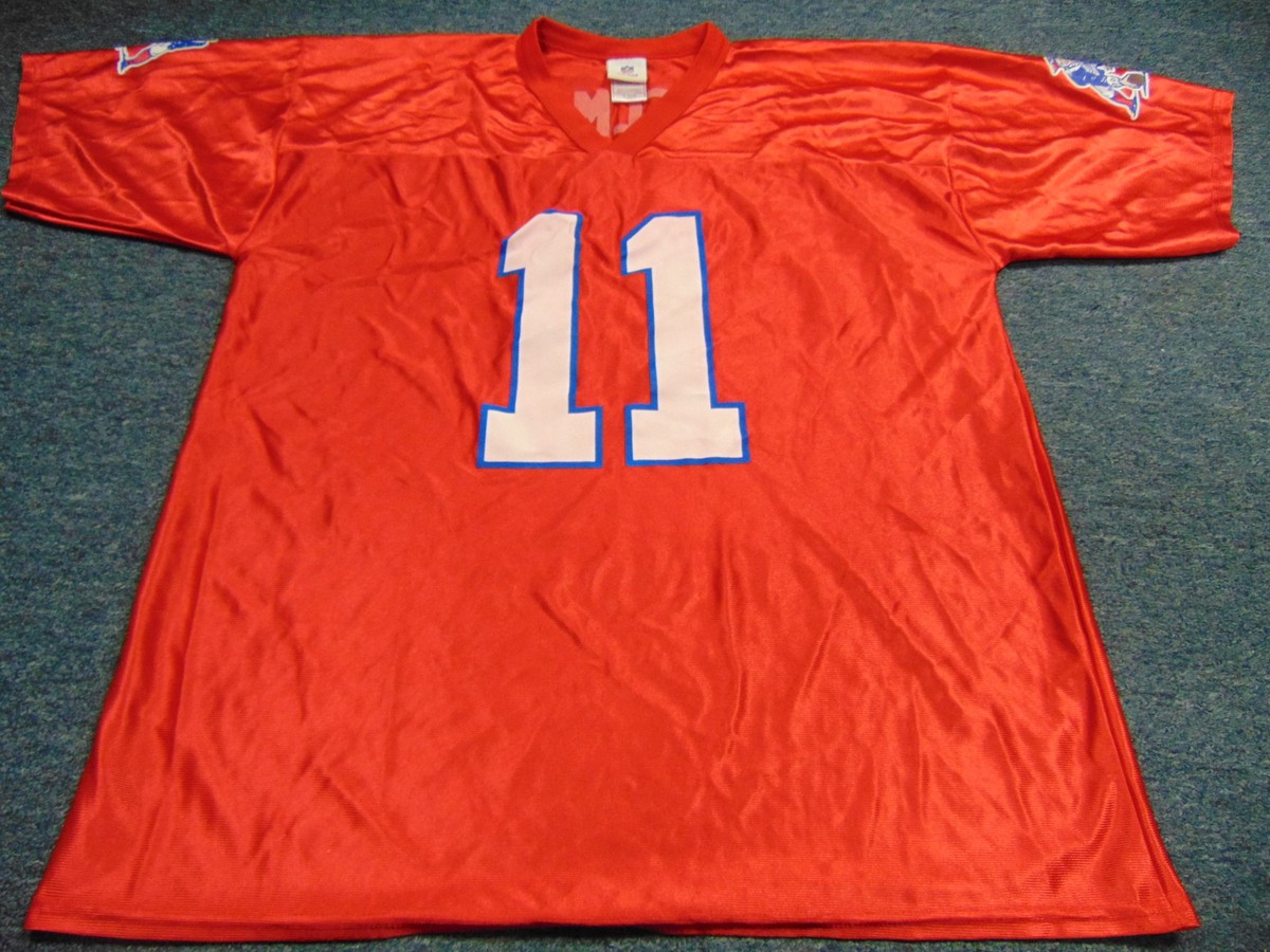 NFL TEAM APPAREL NEW ENGLAND PATRIOTS JULIAN EDELMAN DAZZLE RED